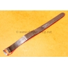 BRACELET CUIR MONTRES SIGNE ADARTH GENEVE MONTRES AUTHENTIQUE CUIR AGNEAU MARRON 17mm EXTRA FIN