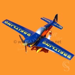 Breitling maquette avion Cap 231 Patrouille de France Breitling Maquette en bois à restaurer