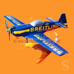 Breitling maquette avion Cap 231 Patrouille de France Breitling Maquette en bois à restaurer