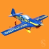 Breitling maquette avion Cap 231 Patrouille de France Breitling Maquette en bois à restaurer