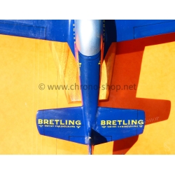 Breitling maquette avion Cap 231 Patrouille de France Breitling Maquette en bois à restaurer