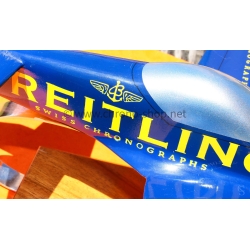 Breitling collectable hand-painted carved wooden model aircraft Cap 231 Patrouille de France Breitling for restore