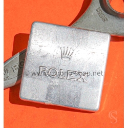 ROLEX 50's boite métallique aluminium fourniture horlogère Cadran,aiguilles,inserts Accessoires montres vintages 5512,1680