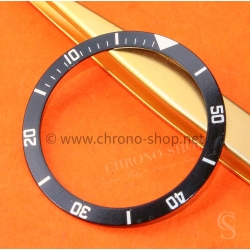 Yema ancienne pièce détachée horlogerie insert gradué noir 37mm montres Yema vintage