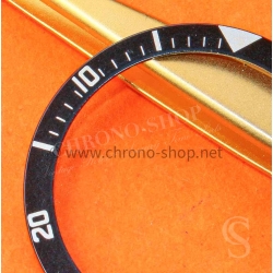 Yema ancienne pièce détachée horlogerie insert gradué noir 37mm montres Yema vintage