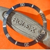 Rolex vintage 70's Fat Font Mark 3 faded dark blue bezel insert Submariner 6536,6538,5510,5513,5512,5510,1680 Sea-Dweller 1665
