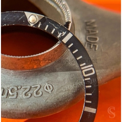 Rolex vintage 70's Fat Font Mark 3 faded dark blue bezel insert Submariner 6536,6538,5510,5513,5512,5510,1680 Sea-Dweller 1665