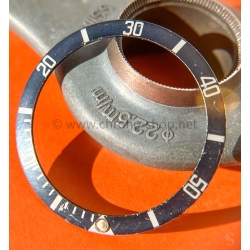 Rolex vintage 70's Fat Font Mark 3 faded dark blue bezel insert Submariner 6536,6538,5510,5513,5512,5510,1680 Sea-Dweller 1665