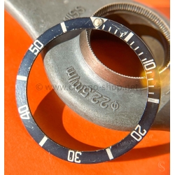 ROLEX VINTAGE BEZEL INSERT FAT FONT MK III BLEU NUIT MONTRES SUBMARINER 5513,1680,5512,5514,5508,6536,6538 SEA-DWELLER 1665