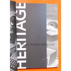 Tag Heuer Official Catalog line 2002 Monaco, Carrera, Link, Aquaracer, Formula 1, Autavia watches