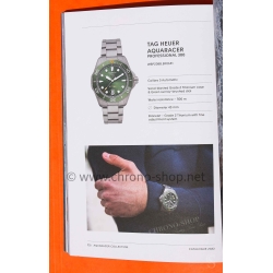 Tag Heuer Official Catalog line 2002 Monaco, Carrera, Link, Aquaracer, Formula 1, Autavia watches