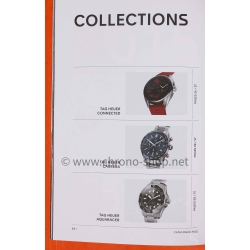 Tag Heuer Official Catalog line 2002 Monaco, Carrera, Link, Aquaracer, Formula 1, Autavia watches