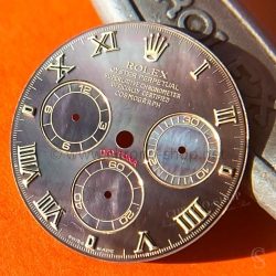 Rolex Daytona Black MOP Dial Authentic 116518, 116508, 116513, 116523 Mother Of Pearl Tahitian Cal 4130