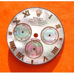 Rolex Tahiti Cadran Cosmograph Daytona Nacré Mother of Pearl DIAL ARABIC or jaune Ref.116508,116518, 116528,116523 Cal 4130