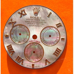 Rolex Tahiti Cadran Cosmograph Daytona Nacré Mother of Pearl DIAL ARABIC or jaune Ref.116508,116518, 116528,116523 Cal 4130