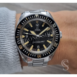 Omega 165.024 Pièce détachée horlogerie montres Vintage Omega 165.024 Seamaster 300 aiguille glaive des heures Tritium 166.024