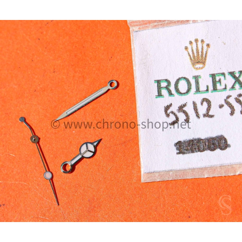 ROLEX 5513 AIGUILLES SUPERUMINOVA 5512,5513 MONTRES VINTAGES SUBMARINER LUMINOVA CAL 1520,1530