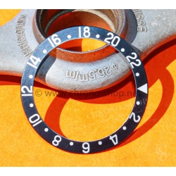 Lunette insert générique de type Rolex pour montres anciennes Gmt Master 1675,16750,1675/3,1675/3,16753,16758