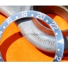 Rolex Vintage Bezel insert Graduated Faded Velvet Blue grey Amazing 70's GMT MASTER 1675,16750,16753,16758 Watch inlay part