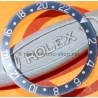 ROLEX VINTAGE FADED INSERT PATINE BLEU VELOURS GRADUE 24H MONTRES VINTAGES GMT MASTER 16750,1675