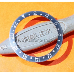 ROLEX VINTAGE FADED INSERT PATINE BLEU VELOURS GRADUE 24H MONTRES VINTAGES GMT MASTER 16750,1675