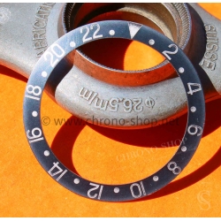 Rolex Vintage Bezel insert Graduated Faded Velvet Blue grey Amazing 70's GMT MASTER 1675,16750,16753,16758 Watch inlay part