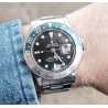 ROLEX VINTAGE FADED INSERT PATINE BLEU VELOURS GRADUE 24H MONTRES VINTAGES GMT MASTER 16750,1675