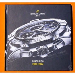 BREITLING 2023 CHRONOLOG 2024 BROCHURE CHRONOGRAPH NAVITIMER,CHRONOMAT,SUPEROCEAN,COSMONAUT,AVI ITALIAN