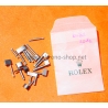 Rolex Fourniture horlogère lot maillons bracelets montres type oyster acier 904L brut à restaurer, assembler