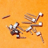 Rolex Fourniture horlogère lot maillons bracelets montres type oyster acier 904L brut à restaurer, assembler