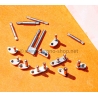 Rolex Fourniture horlogère lot maillons bracelets montres type oyster acier 904L brut à restaurer, assembler