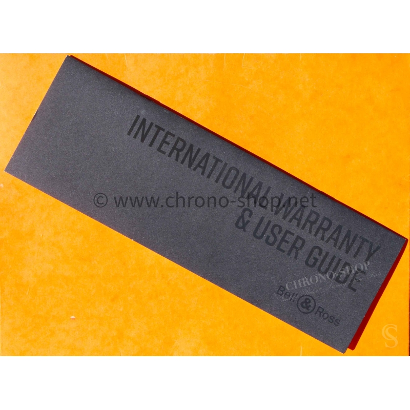 Bell & Ross BR03 BR02 Type Aviation Booklet Manual International Warranty & User guide Bell & Ross BR03 BR02 Type Aviation Booklet Manual International Warranty & User guide