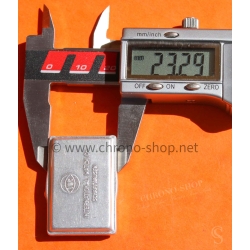 IWC INTERNATIONAL WATCH CO SCHAFFHAUSEN Vintage boite rangement accessoires horlogerie aluminium 50's