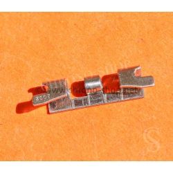 Vintage collectible Watch endlink 2002 part bracelet accessory 1x End piece 18mm Stainless steel brushed finish
