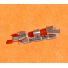 Vintage collectible Watch endlink 2002 part bracelet accessory 1x End piece 18mm Stainless steel brushed finish