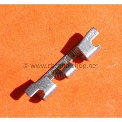Vintage collectible Watch endlink 2002 part bracelet accessory 1x End piece 18mm Stainless steel brushed finish