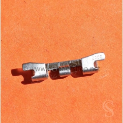 Vintage collectible Watch endlink 2002 part bracelet accessory 1x End piece 18mm Stainless steel brushed finish