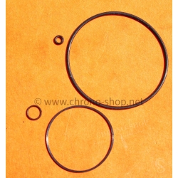 ROLEX Lot of original Deep Inner Gaskets Case back tube crown ladies and mens watches Submariner Ø34mm