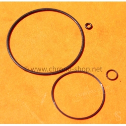 ROLEX Lot of original Deep Inner Gaskets Case back tube crown ladies and mens watches Submariner Ø34mm