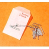 Rolex Fourniture horlogère lot vis de maillons bracelets montres type oyster acier 904L brut à restaurer, assembler