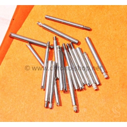 Rolex Watch part lot of various screws dismantled Rolex steel oyster links satin finish steel 904L for to restore or repair