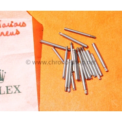 Rolex Watch part lot of various screws dismantled Rolex steel oyster links satin finish steel 904L for to restore or repair