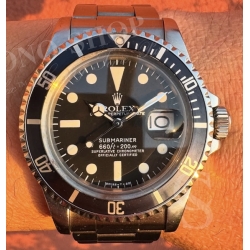 ROLEX VINTAGE PERLE TRITIUM COULEUR VANILLE, PLOT SUBMARINER 5513,5512,1680,1665,5508,6538,6536,5510