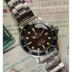ROLEX VINTAGE PERLE TRITIUM COULEUR VANILLE, PLOT SUBMARINER 5513,5512,1680,1665,5508,6538,6536,5510
