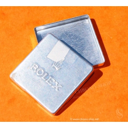 Rolex boite métallique alu vintage 50's fourniture horlogère Cadran,aiguilles,inserts Accessoires montres 5512,1601,5513,1680