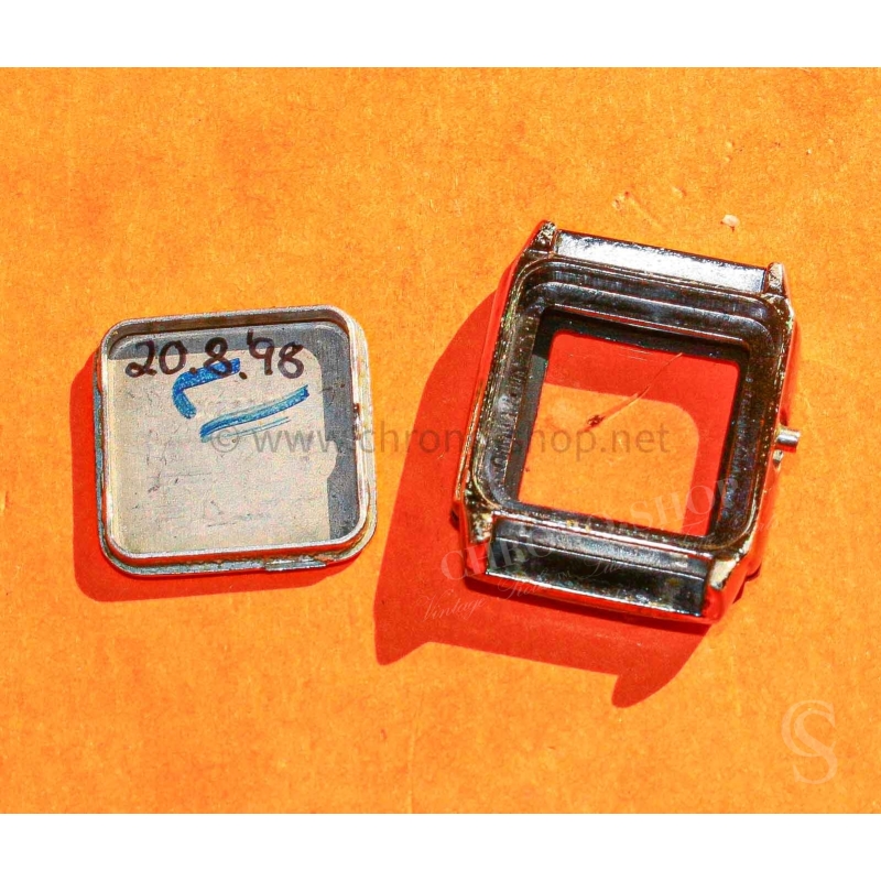 Rado Preowned Ceramic style ladies 20mm black color case and caseback Rado for service,restoration,repair