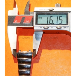 Rado authentique bracelet 16mm noir fumé montres dames fourniture horlogerie révision, réparation