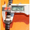 Rado authentique bracelet 16mm noir fumé montres dames fourniture horlogerie révision, réparation