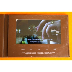 Patek Philippe Original Discontinued Commitment video booklet catalog Service,Cleaning,Archive,Quality Control all Watches
