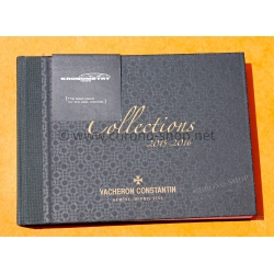 Vacheron Constantin Genève Catalog Watches Collections 2015- 2016 Book Stunning Images Dealer 250 pages French